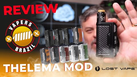 Lost Vape Thelema Mod - Um DNA250C, preciso dizer mais ? - Review PTBR