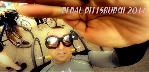 08 24 2014 Pedal Pittsburgh from a handcycle POV