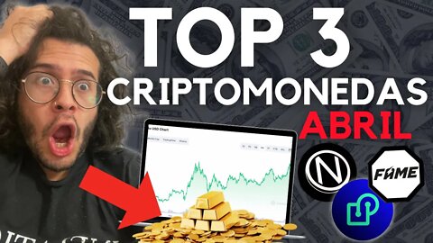 💎 3 GEMAS con POTENCIAL en ABRIL | 🚀 ¿100x con CRIPTOMONEDAS ?