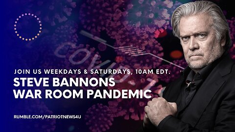 COMMERCIAL FREE REPLAY: Steve Bannon's War Room Pandemic hr.2 | 04-15-2023