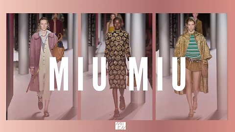 Miu Miu Spring Summer 2024 Fashion Show at Paris Fashion Week