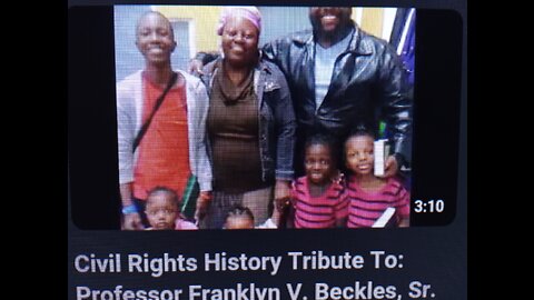 ANOTHER REAL HERO IS THE SON OF DR. FRANKLYN BECKLES, SR., WHO CONTINUES TO FIGHT FOR JUSTICE