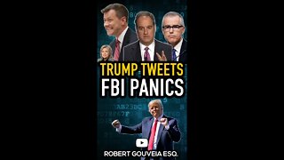 #FBI Panicked After #Trump Tweets #shorts