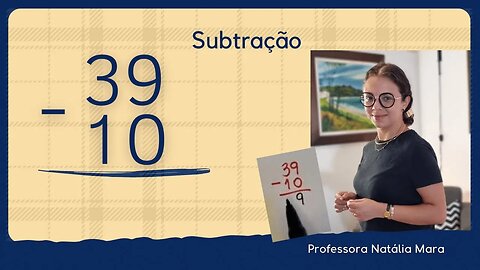 39-10 | 39 menos 10 | Como subtrair passo a passo?