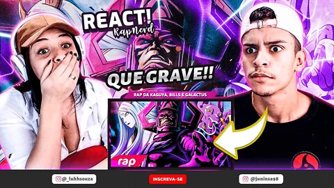 Rap da Kaguya, Bills e Galactus - DESTRUIDOR DE MUNDOS - NERD HITS | [React em Casal RapGeek] 🔥