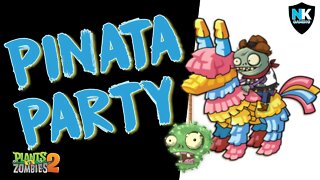 PvZ 2 - Piñata Party - June 5, 2022 - Level 1 Plants