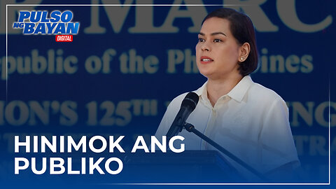 VP Sara Duterte, hinimok ang publiko na lumaban kontra terorismo