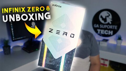 Infinix Zero 8, melhor que XIAOMI? Unboxing e Impressões