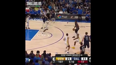 Brunson Open for Bank.... Bang!!!"Warriors Vs. Mavs Game 3"