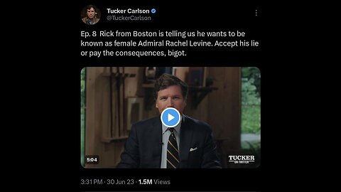 Captioned - Tucker on Twitter, episode 9th