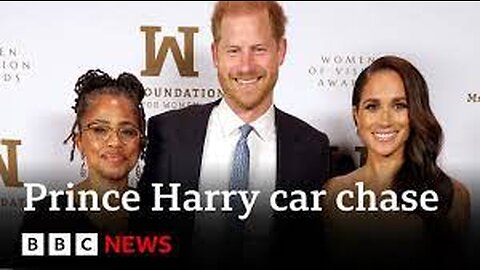 Prince Harry and Meghan involved in New York car chase – BBC News