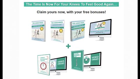 Feel Good Knees for Fast Pain Relief