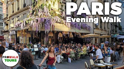 Paris Evening Walk & Bike Ride -ప్యారిస్ ఈవెనింగ్ వాక్ & బైక్ రైడ్ - కొత్త శీర్షికలతో