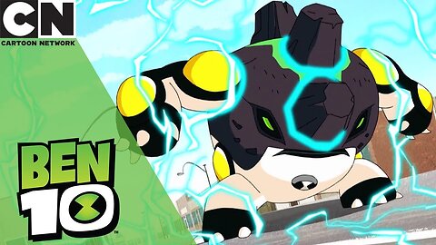 Ben 10 | Upgraded Cannonbolt Spins Out | Cartoon Network