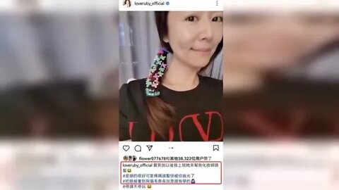 林心如被女儿当洋娃娃，晒九宫格编发不重样，5岁小海豚心灵手巧