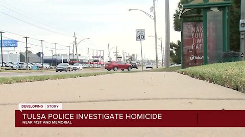 POLICE INVESTIGATING HOMICIDE NEAR 41ST AND MEMORIAL