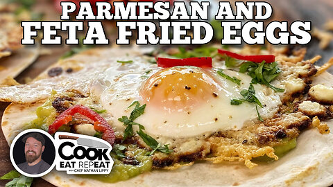 Quick & Easy Parmesan and Feta Fried Eggs | Blackstone Griddles