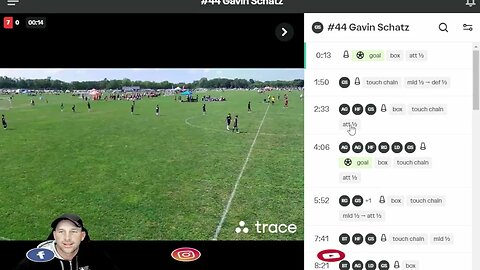 Trace Teams Camera Soccer Game Recording Overview. Where to Find Teams to Review Their Games Played.