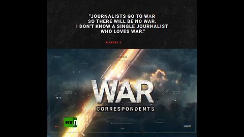 WAR CORRESPONDENTS - new DOKU about the work of military correspondents in the Donbass