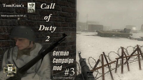 Call of Duty 2 - German Campaign mod series Part 3: The Pipeline (max difficulty)