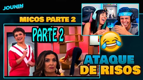 🔴 Os maiores MICOS AO VIVO na TV Brasileira! PARTE 2 | [React em Casal] 🔥