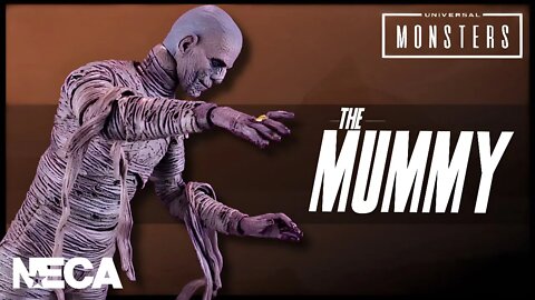 NECA Universal Monsters Ultimate Mummy Color Version Figure @The Review Spot