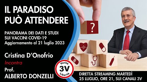 Il Paradiso può attendere - Incontro con il Prof. Donzelli