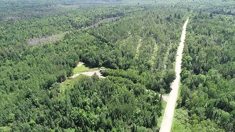 Beautiful day in Maine, flying drone to Ant's Acres