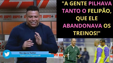 RONALDO FENÔMENO FALA QUAL A MAIOR IMPLICÂNCIA DE FELIPÃO