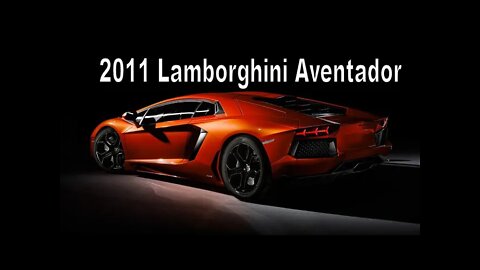 2011 Lamborghini Aventador