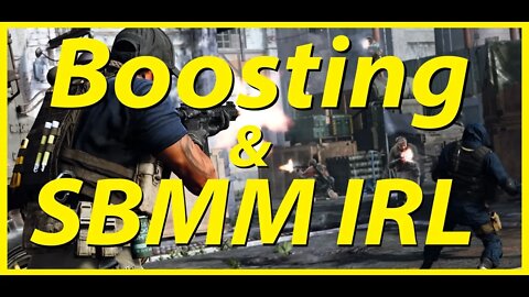 Reverse Boosting in Modern Warfare | SBMM in Real Life