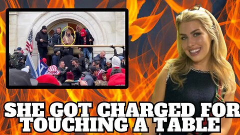 DOJ Arrest influencer Isabella DeLuca on J6 Charges | TOUCHING A TABLE