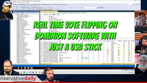 Mark Cook's *REAL TIME* Demonstration of Flipping Votes