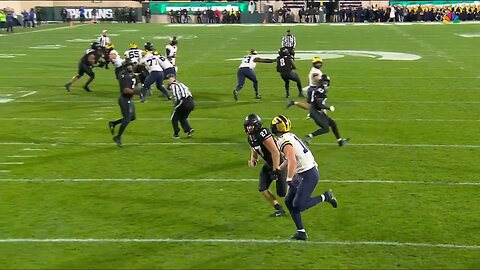 2023 - Week 08 - Michigan @ Michigan State - Condensed (Every Snap + Replays)