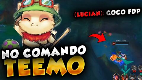 JÁ CONHECE O MEU COCÔ TELEGUIADO? TEEMO RANKED LOL