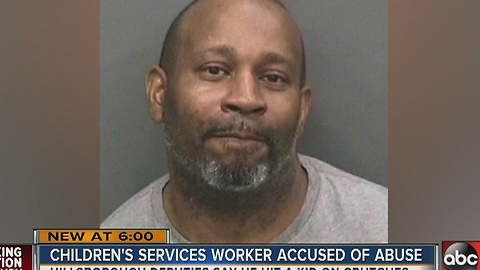 Hillsborough County Children's Services employee accused of hitting child