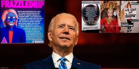 Biden and Adrenochrome, A Secret Service Agent’s Story +++++