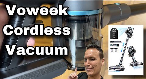 Voweek Cordless Vacuum Cleaner Tested