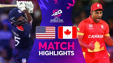 USA_Vs_CANADA_ICC_Cricket_World_Cup2024_Match_Highlights___USA_Vs_CANADAHighlights