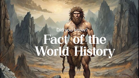 Did You Know? Unbelievable Facts About World History