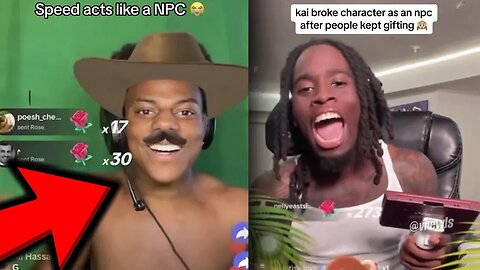 Kai Cenat & iShowSpeed Made Thousands From TikTok's NPC Trend...