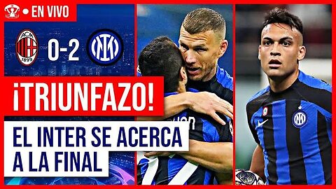 Champions League 2023 Live mau 10th MILAN 0x 2 INTER DE MILAO - semifinai jogo 1