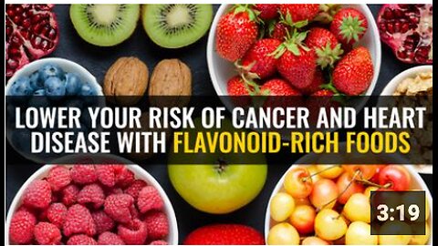 Lower your risk of cancer and heart disease with flavonoid-rich foods