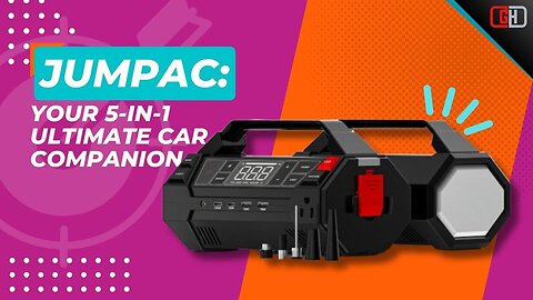 JUMPAC: Your 5-In-1 Ultimate Car Companion