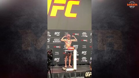 Sugar Sean O'Malley UFC 264 Official Weigh-in