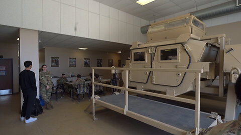 Rollover and Humvee Egress Assistance Training B-Roll