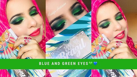 TUTORIAL AND REVIEW OF TAKE ME BACK TO BRAZIL PALETTE BH COSMETIC! | [EP-05]