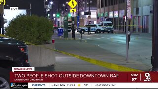 Double shooting in Downtown Cincinnati