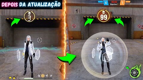 TOP 5 NOVOS BUGS E TRUQUES DO FREE FIRE