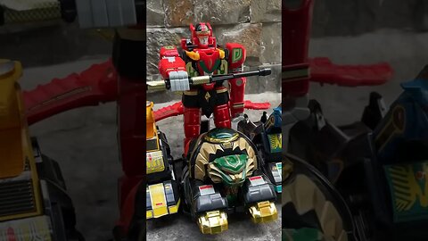 Thunder Megazord - Dx DairenOh - Posing - Một Trong Những Gattai Huyền Thoại 9X